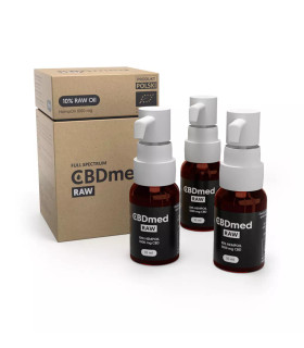 Olej konopny RAW 10% CBDmed (1000 mg), 10 ml