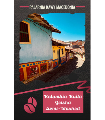 Kolumbia Huila Geisha Semi-Washed Kawa arabika