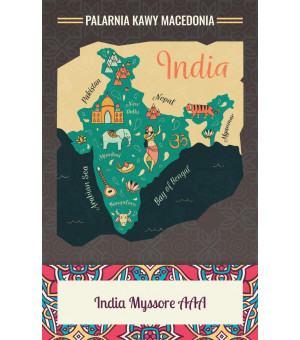 India Mysore Nugget Extra Bold AA Kawa arabika