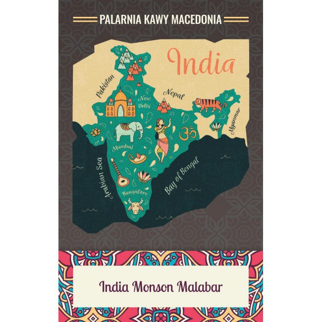 India Monsooned Malabar AA / Monsoon Kawa naturalna