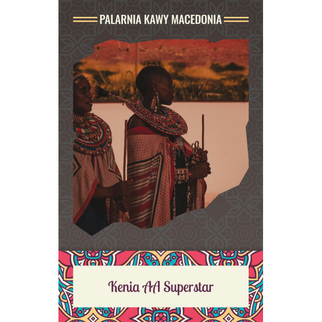 Kenia Superstar AA Kawa naturalna