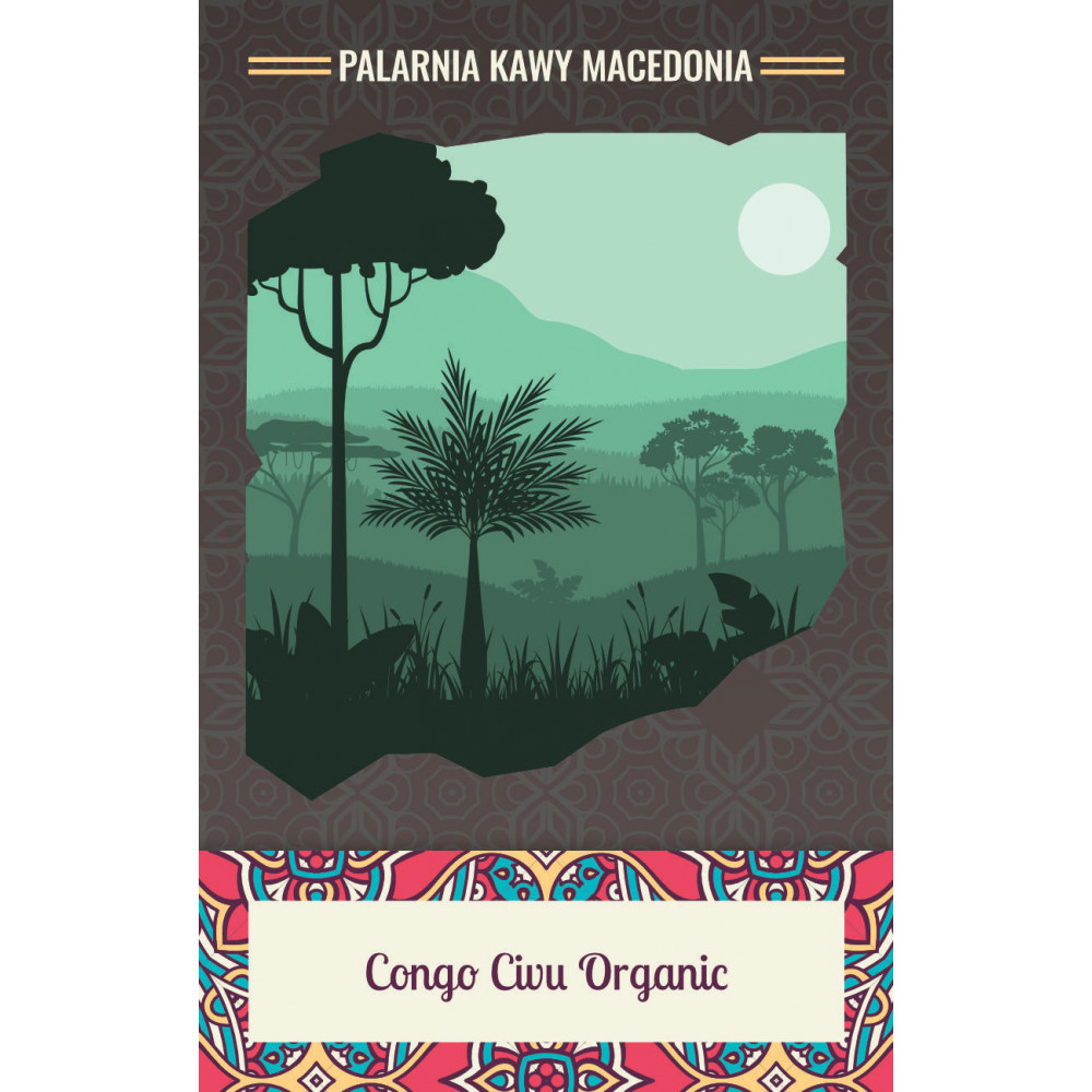 Kongo Kivu Organic Kawa naturalna Kongo Kivu Organic Kawa naturalna