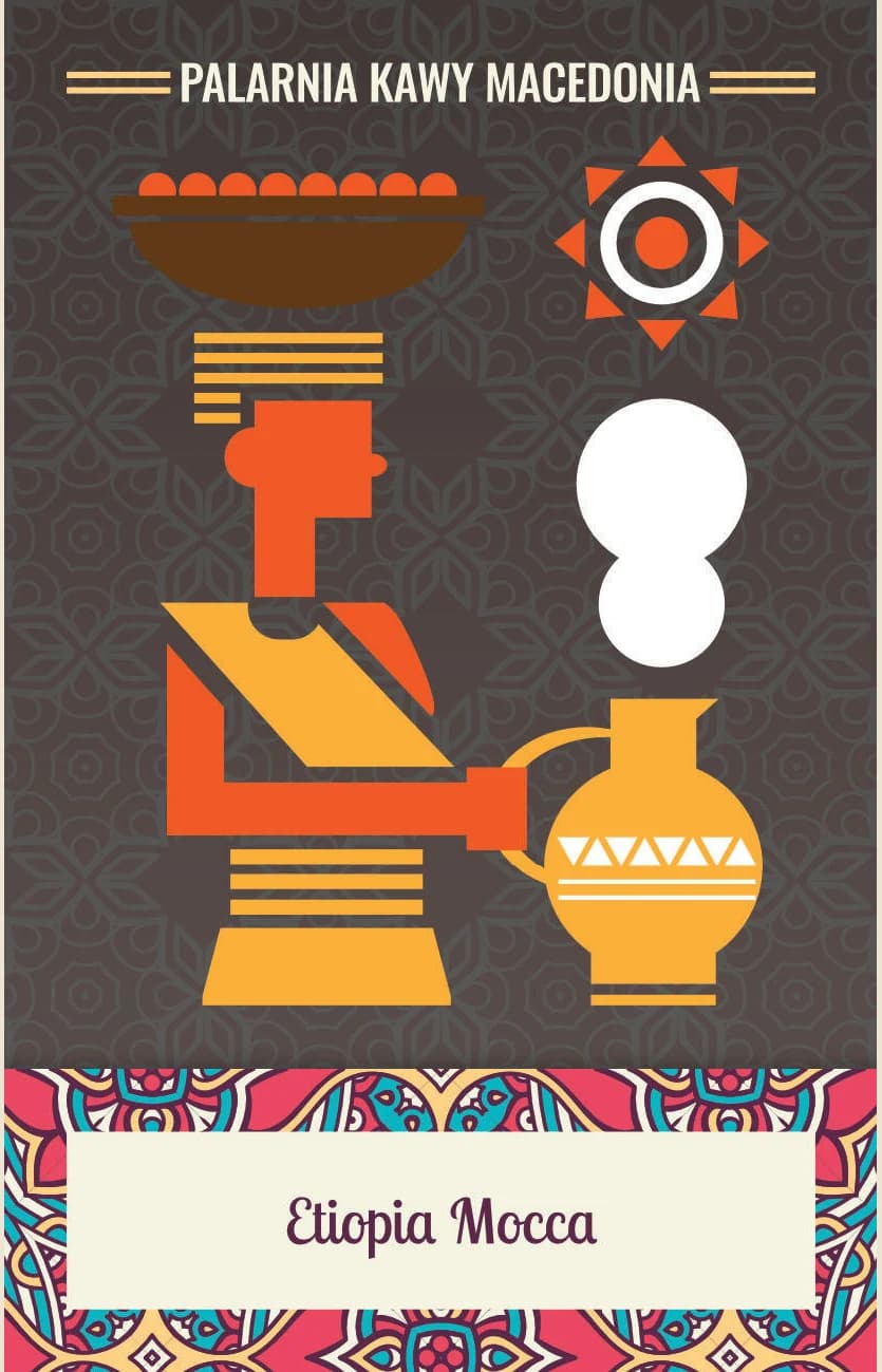 Kawa Etiopia Mocca Mocha naturalna arabica